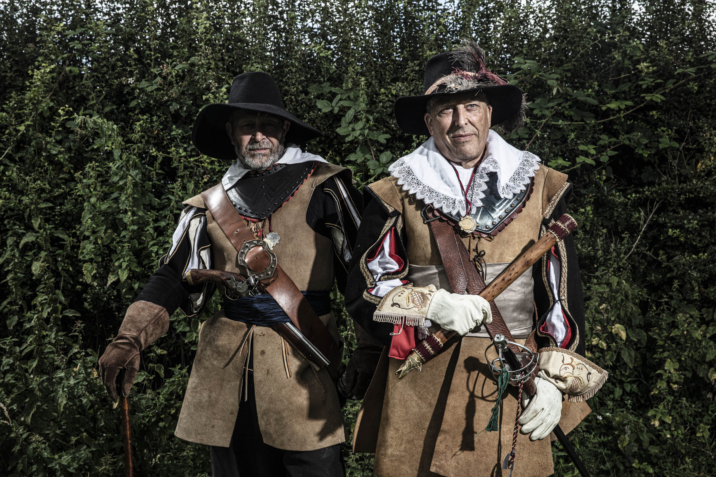 English Civil War reenactors