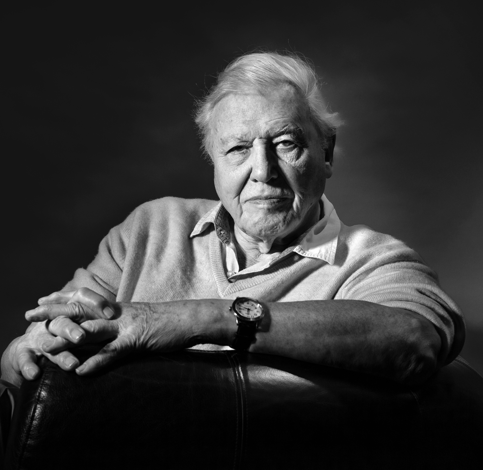 Sir  David Attenborough - At London Home 