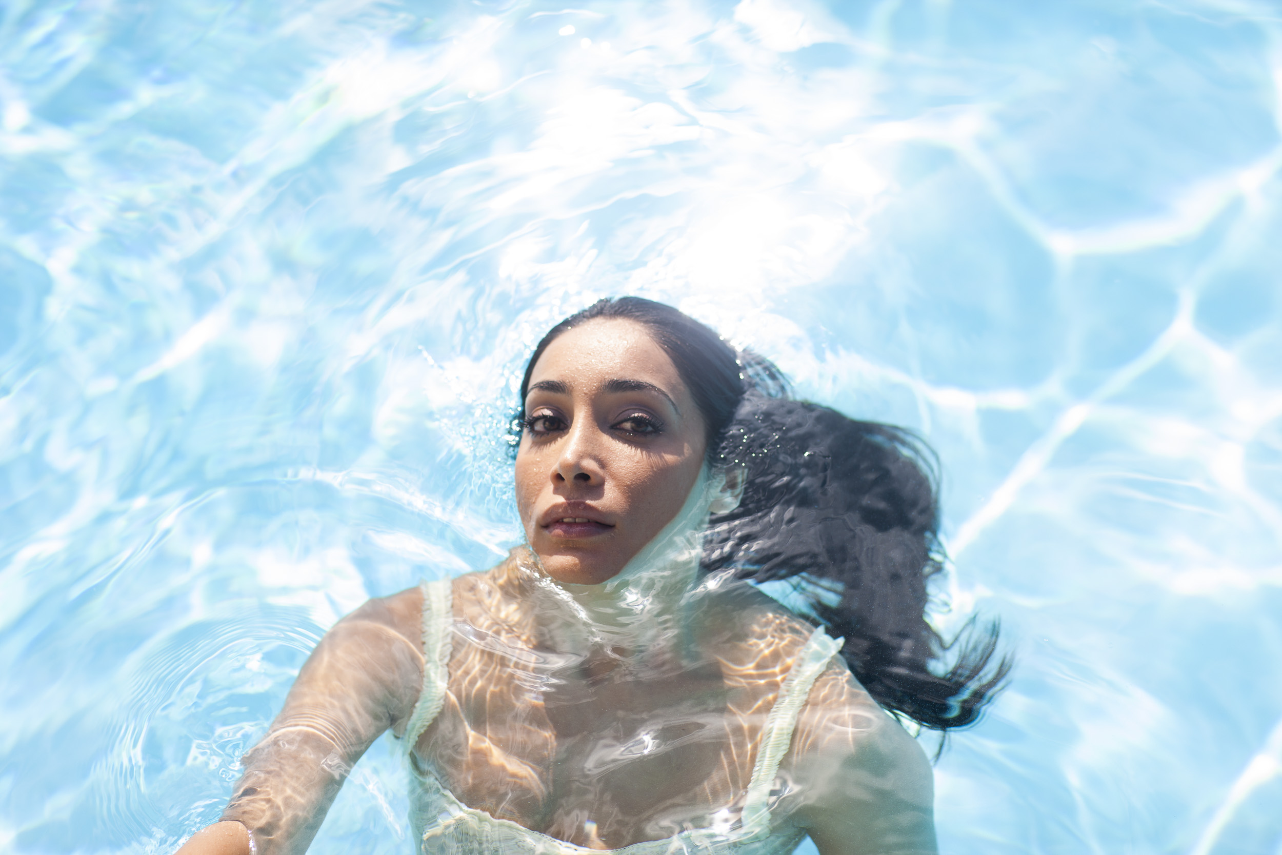 Sofia Hayat Swimming